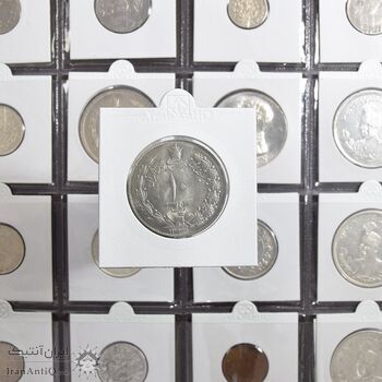 سکه 10 ریال 1341 (نازک) - MS64 - محمد رضا شاه