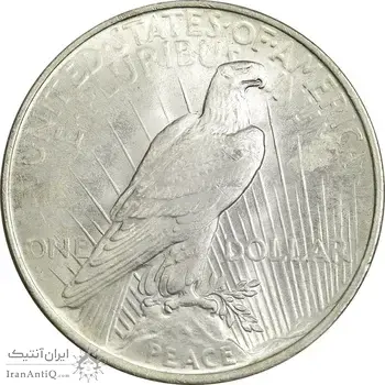 سکه یک دلار 1923 صلح - MS64 - آمریکا