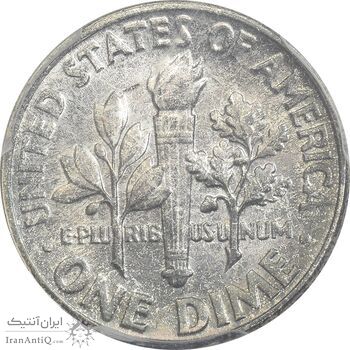 سکه 1 دایم 1954 روزولت - MS66 - آمریکا سکه 1 دایم 1954 روزولت - MS66 - آمریکا