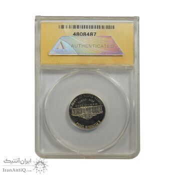 سکه 5 سنت 2000S جفرسون - PF65 - آمریکا سکه 5 سنت 2000S جفرسون - PF65 - آمریکا