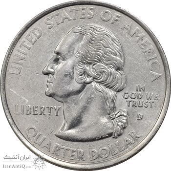 سکه کوارتر دلار 2001D ایالتی (رود آیلند) - AU55 - آمریکا سکه کوارتر دلار 2001D ایالتی (رود آیلند) - AU55 - آمریکا