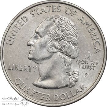 سکه کوارتر دلار 2006P ایالتی (داکوتای شمالی) - MS61 - آمریکا سکه کوارتر دلار 2006P ایالتی (داکوتای شمالی) - MS61 - آمریکا