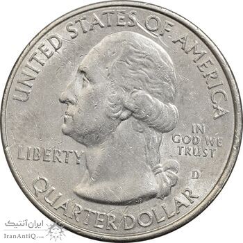 سکه کوارتر دلار 2015D ساراتوگا - AU58 - آمریکا