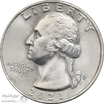 سکه کوارتر دلار 2021P (عبور از دلاویر) - EF45 - آمریکا سکه کوارتر دلار 2021P (عبور از دلاویر) - EF45 - آمریکا