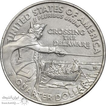 سکه کوارتر دلار 2021P (عبور از دلاویر) - EF45 - آمریکا سکه کوارتر دلار 2021P (عبور از دلاویر) - EF45 - آمریکا