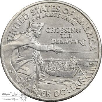 سکه کوارتر دلار 2021D (عبور از دلاویر) - EF45 - آمریکا سکه کوارتر دلار 2021D (عبور از دلاویر) - EF45 - آمریکا
