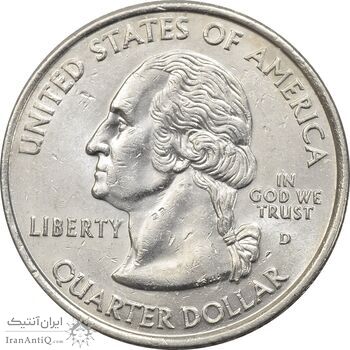 سکه کوارتر دلار 2000D ایالتی (مریلند) - MS61 - آمریکا