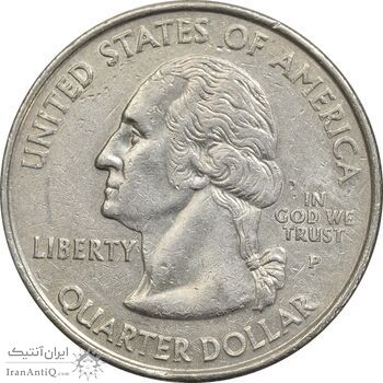 سکه کوارتر دلار 2000P ایالتی (مریلند) - EF45 - آمریکا