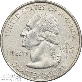 سکه کوارتر دلار 2000P ایالتی (مریلند) - AU50 - آمریکا