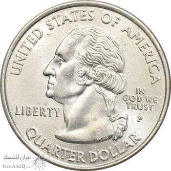 سکه کوارتر دلار 2001P ایالتی (نیویورک) - MS63 - آمریکا