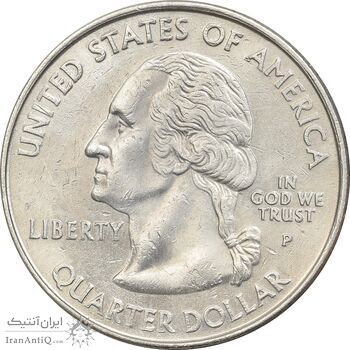 سکه کوارتر دلار 2000P ایالتی (ویرجینیا) - AU55 - آمریکا سکه کوارتر دلار 2000P ایالتی (ویرجینیا) - AU55 - آمریکا