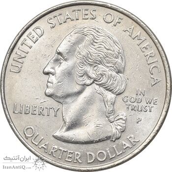 سکه کوارتر دلار 2000P ایالتی (نیوهمشایر) - AU58 - آمریکا