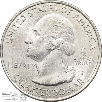 سکه کوارتر دلار 2015P بمبئی هوک - MS62 - آمریکا