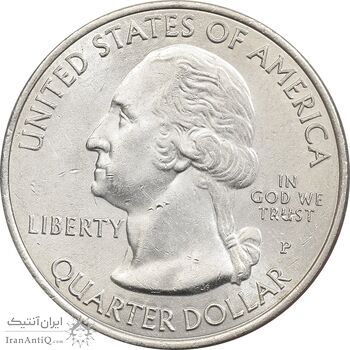 سکه کوارتر دلار 2015P بمبئی هوک - MS61 - آمریکا