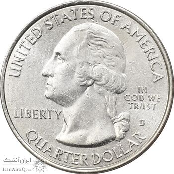 سکه کوارتر دلار 2015D بمبئی هوک - MS61 - آمریکا