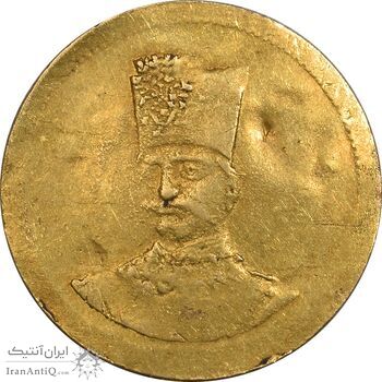 سکه طلا 2000 دینار 1301 - VF35 - ناصرالدین شاه