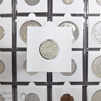 سکه 1000 دینار 1328 خطی - AU50 - احمد شاه