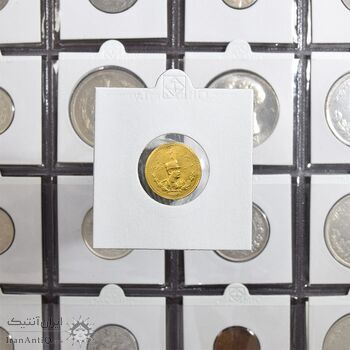 سکه طلا یک پهلوی 1306 تصویری - AU - رضا شاه