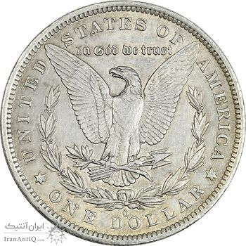 سکه یک دلار 1883O مورگان - AU55 - آمریکا