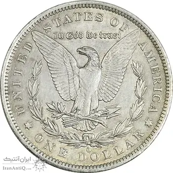 سکه یک دلار 1883O مورگان - AU55 - آمریکا