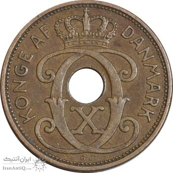 سکه 2 اوره 1938 کریستیان دهم - EF40 - دانمارک