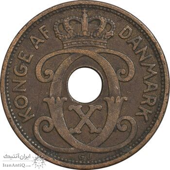 سکه 5 اوره 1932 کریستیان دهم - EF45 - دانمارک