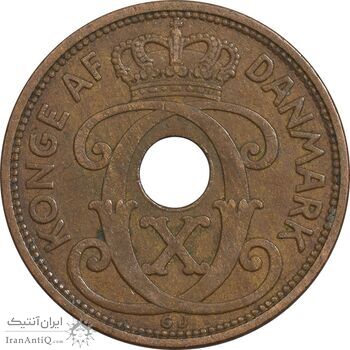 سکه 5 اوره 1936 کریستیان دهم - EF45 - دانمارک