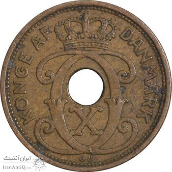 سکه 1 اوره 1936 کریستیان دهم - EF45 - دانمارک