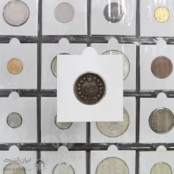 سکه 25 دینار 1296 - EF40 - ناصرالدین شاه