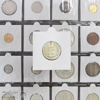 سکه 2000 دینار 1330 خطی - MS62 - احمد شاه سکه 2000 دینار 1330 خطی - MS62 - احمد شاه