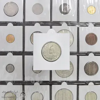 سکه 2000 دینار 1333 تصویری - MS61 - احمد شاه