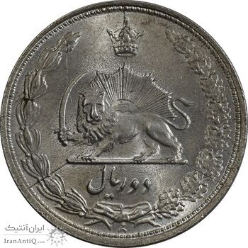 سکه 2 ریال 1313 - MS64 - رضا شاه سکه 2 ریال 1313 - MS64 - رضا شاه