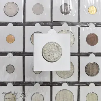 سکه 2000 دینار 1305 خطی - MS61 - رضا شاه
