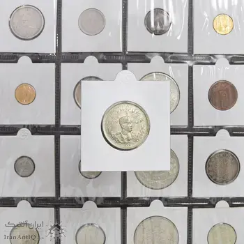 سکه 2000 دینار 1306 تصویری - ضرب تهران - MS62 - رضا شاه