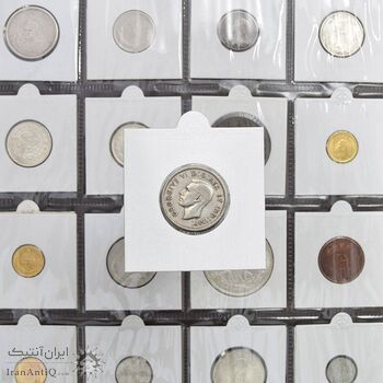 سکه 10 سنت 1940 جرج ششم - EF45 - کانادا