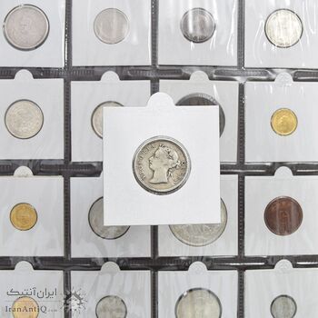 سکه 5 سنت 1900 ویکتوریا - EF45 - شهرک های تنگه سکه 5 سنت 1900 ویکتوریا - EF45 - شهرک های تنگه