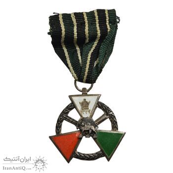 نشان کوشش درجه دو 1329 - EF - محمد رضا شاه