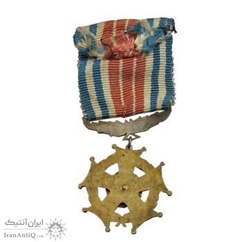 نشان خدمت شهربانی - EF - رضا شاه