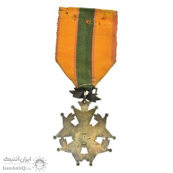 نشان خدمت شهربانی درجه دو (ضرب سوئد) - EF - محمد رضا شاه