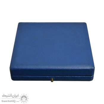 مدال برنز بازدید ناصرالدین شاه از انگلستان 1290 (با جعبه) - AU - ناصرالدین شاه