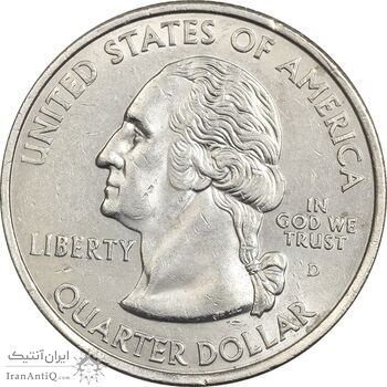 سکه کوارتر دلار 2008D ایالتی (آریزونا) - AU - آمریکا