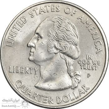 سکه کوارتر دلار 2002P ایالتی (لوئیزیانا) - AU50 - آمریکا