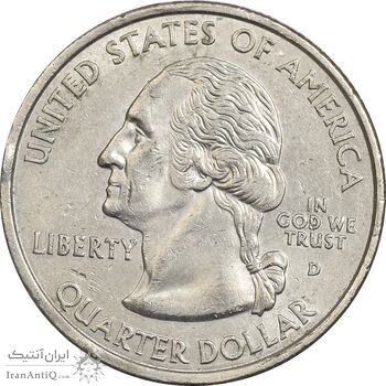 سکه کوارتر دلار 2002D ایالتی (تنسی) - EF45 - آمریکا