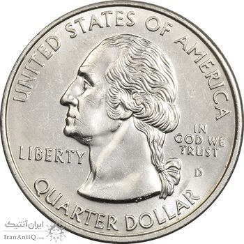 سکه کوارتر دلار 1999D ایالتی (کنکتیکت) - MS63 - آمریکا