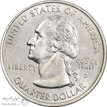 سکه کوارتر دلار 1999D ایالتی (کنکتیکت) - MS62 - آمریکا