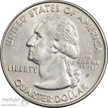 سکه کوارتر دلار 1999P ایالتی (کنکتیکت) - MS61 - آمریکا