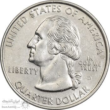 سکه کوارتر دلار 1999D ایالتی (کنکتیکت) - MS61 - آمریکا