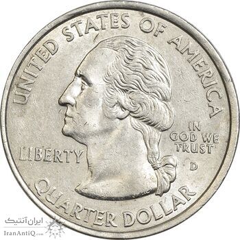 سکه کوارتر دلار 2002D ایالتی (اوهایو) - MS61 - آمریکا