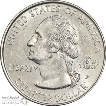 سکه کوارتر دلار 1999P ایالتی (پنسیلوانیا) - MS61 - آمریکا