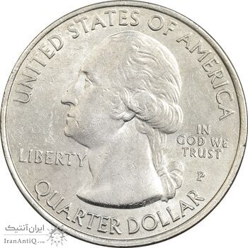 سکه کوارتر دلار 2013P (پارک ملی حوضه آبریز بزرگ) - MS61 - آمریکا